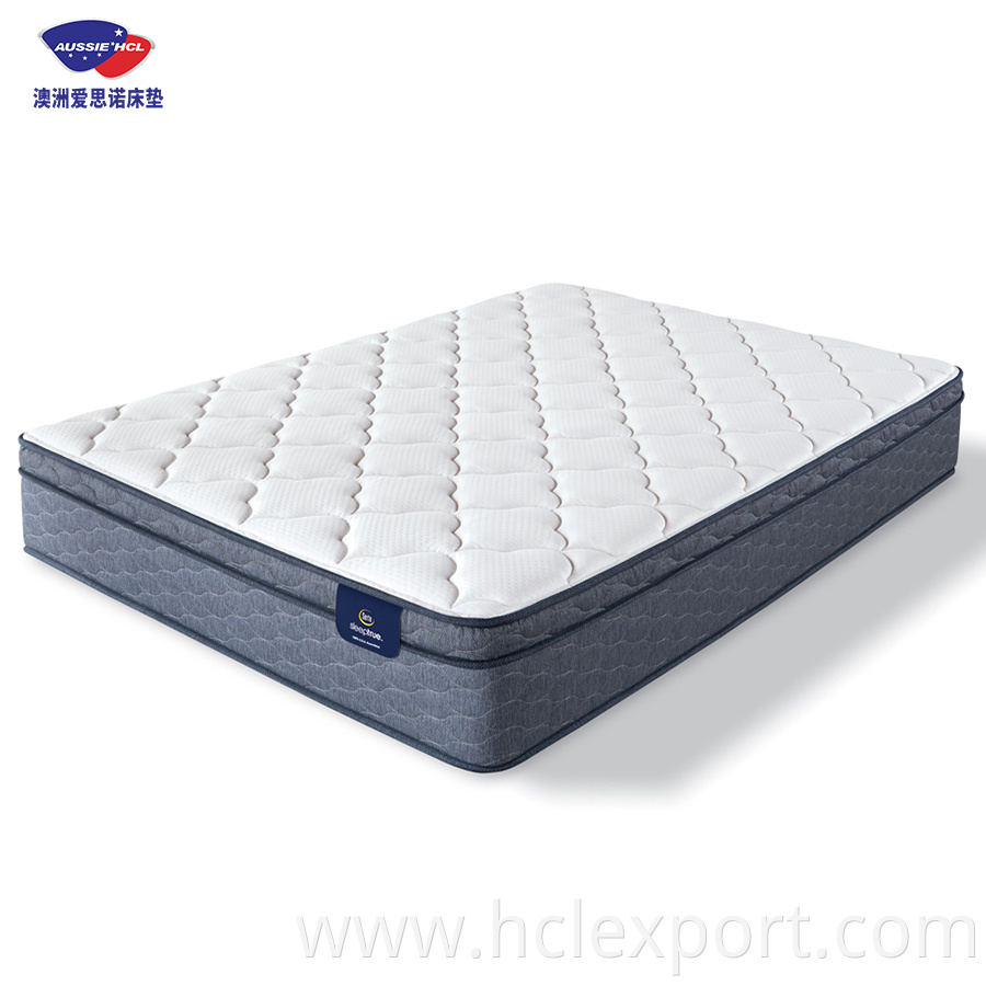 mattress factory wholesale High sleep quality roll up pocket spring mattress comfort zone mattress